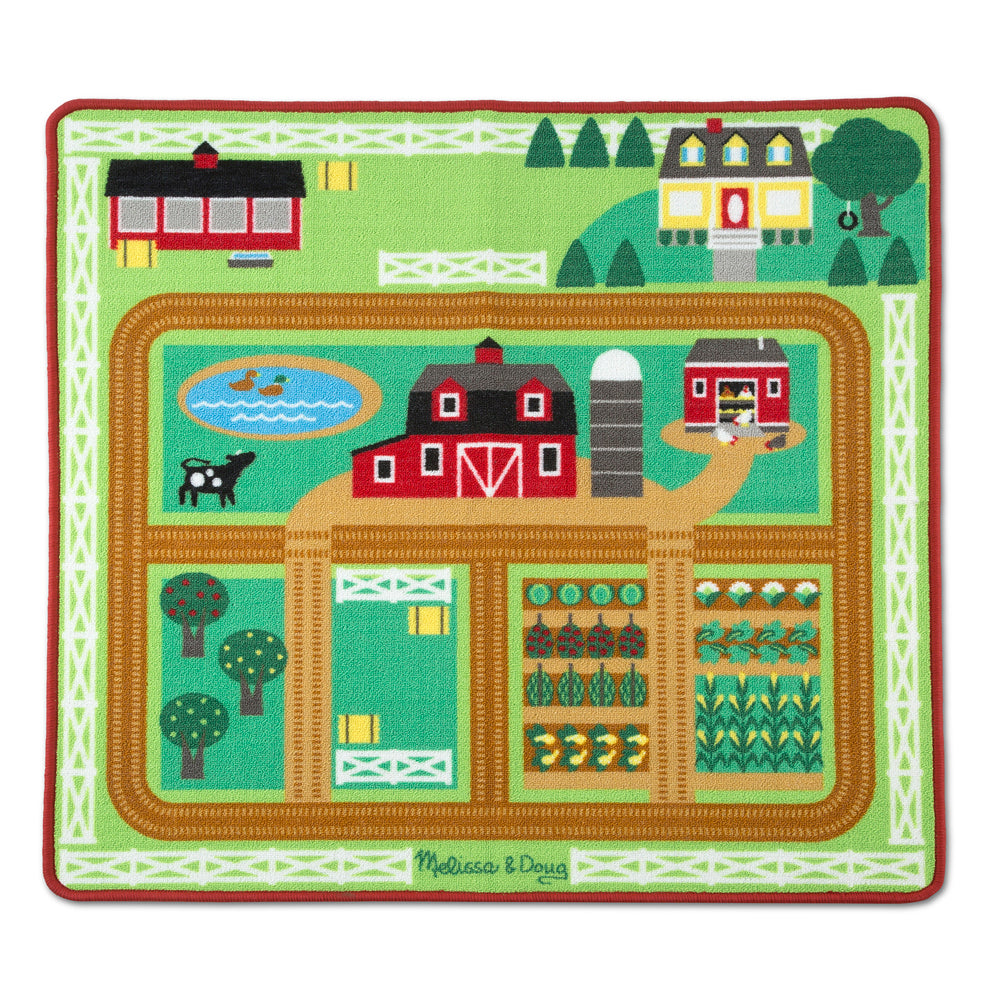 Килимче Фермата На Бърнард - Образователни Игри - Melissa And Doug - BebeMama