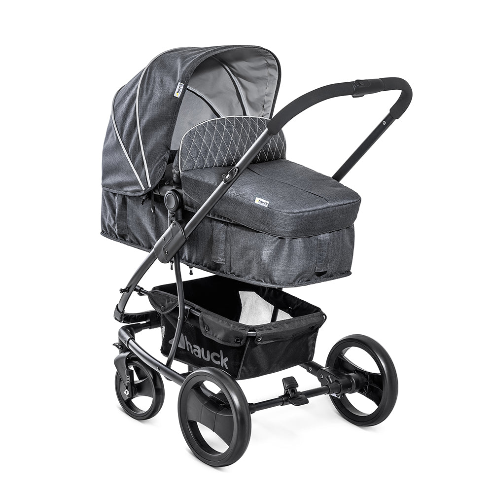 Количка Pacific 4 Shop N Drive Melange Charcoal --- BebeMama