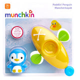 Пингвинче С Лодка-Каяк - Играчки За Баня - Munchkin - BebeMama