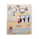 Хавлия С Качулка Maxi Plus Birds 100/100 02 --- BebeMama