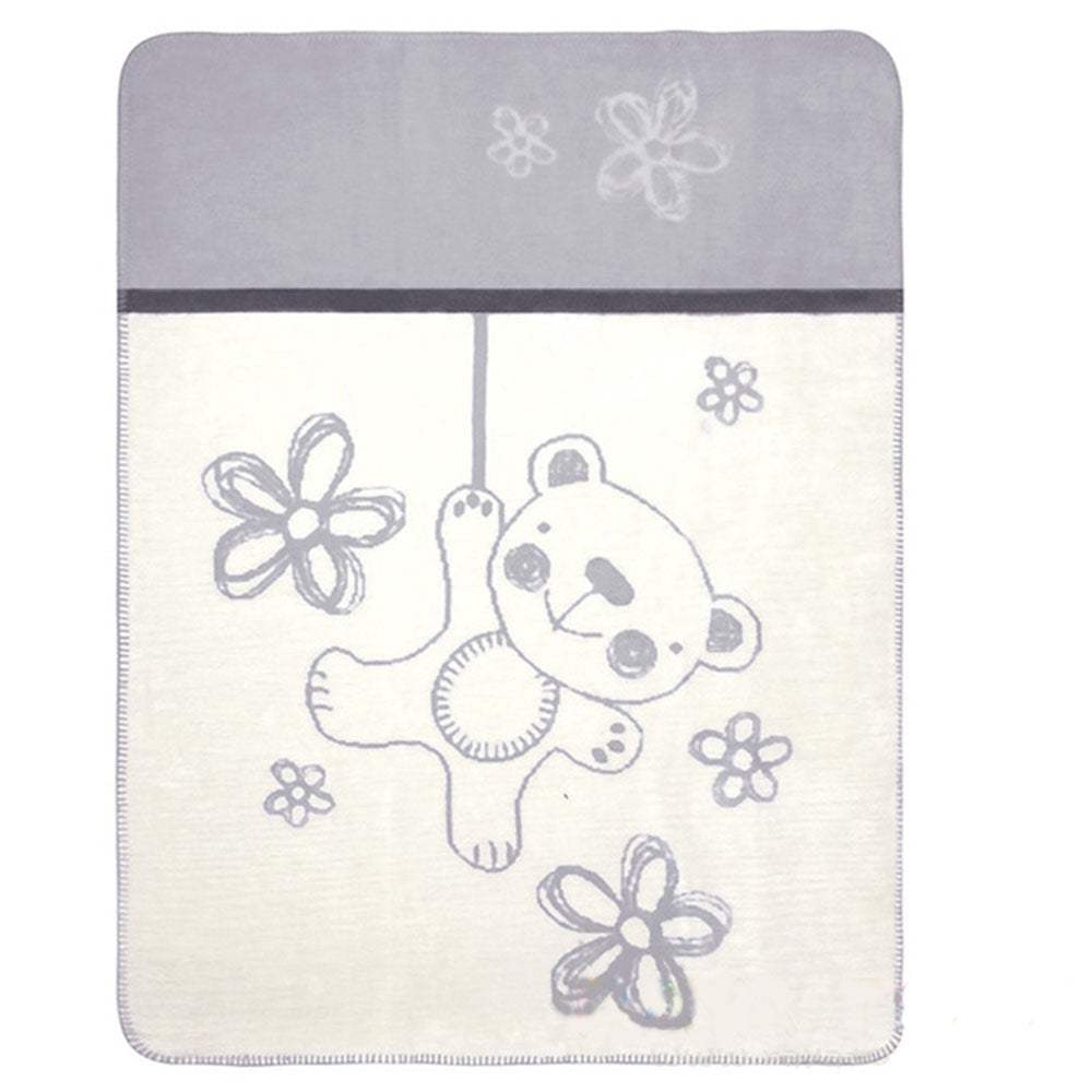Одеяло Teddy 75/100 Сиво 42 - Одеяла - Baby Matex - BebeMama