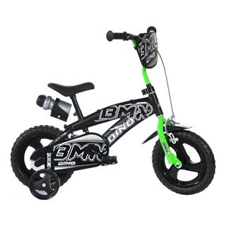 Колело Bmx 12“ Черен/Зелен - Велосипеди - Dino Bikes - BebeMama