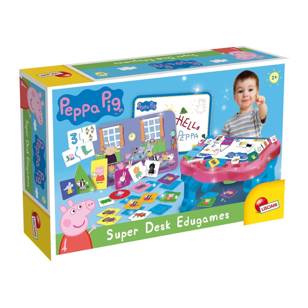 Бюро С Образ. Игри Peppa Pig - Образователни Игри - Lisciani - BebeMama