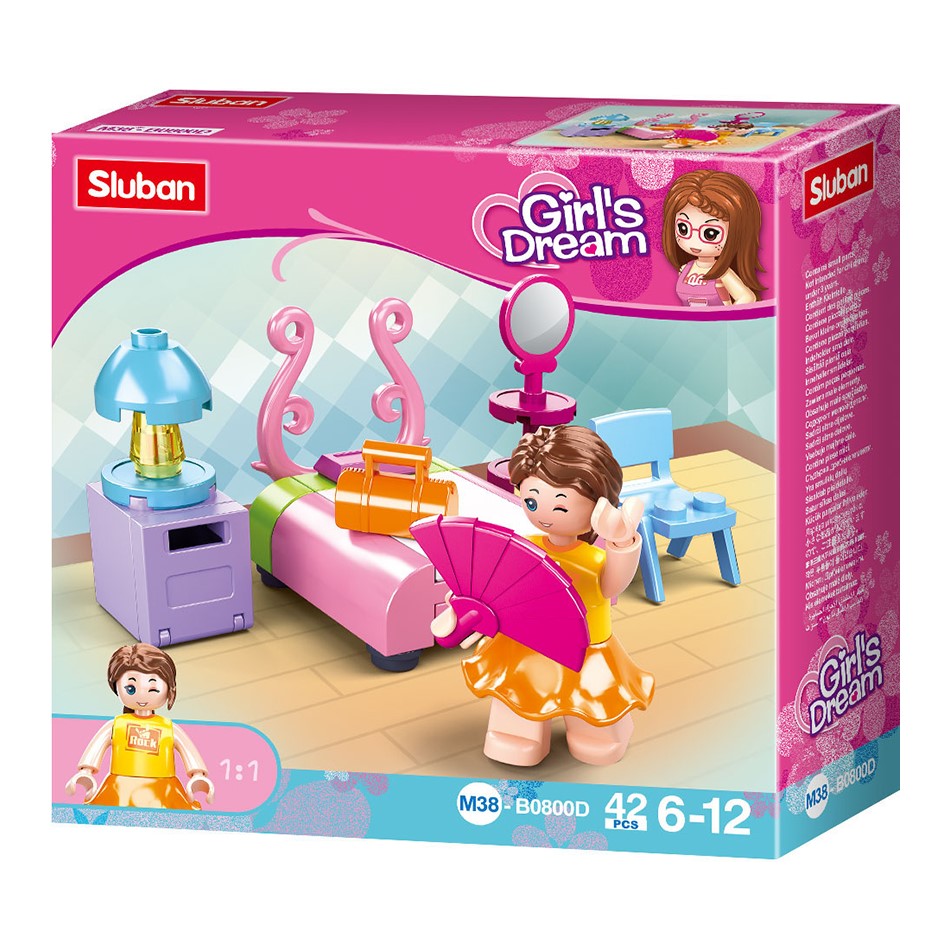 Конструктор Спалня 42Ч. Sluban --- BebeMama