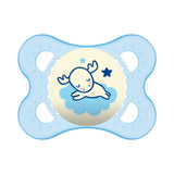 Залъгалка Night Soother Син 0M+ 2 Бр. --- BebeMama
