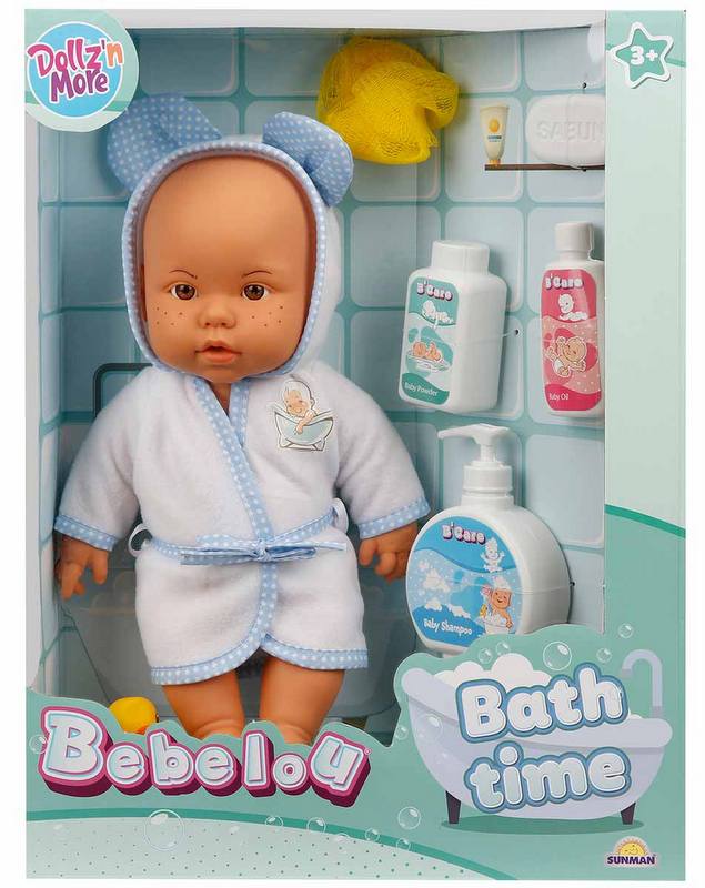 Бебелу Време За Баня С Патенце 35 См 30Х13Х38 - Кукли И Аксесоари - TheSmileOfYourBaby - BebeMama