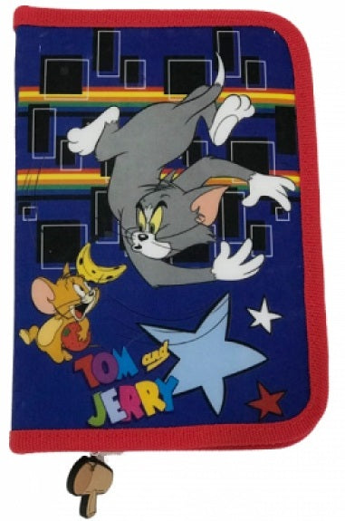 Несесер Том И Джери 21 Х15 Х 4 С 1 Цип С 2 Отделения С Места За 43 Химикала И Молива 3 Места Да Линия Острилка И Гума - Детски Раници - Thesmileofyourbaby - BebeMama