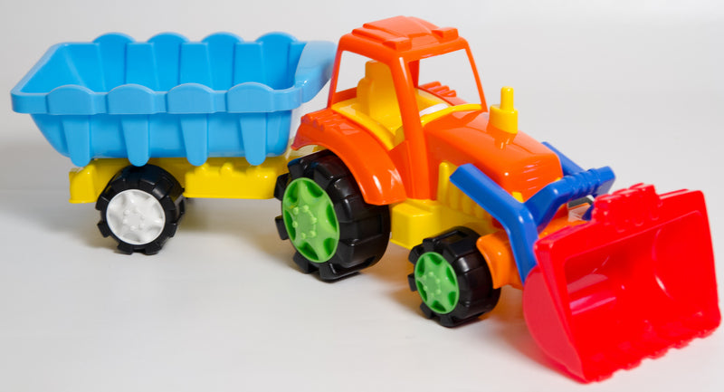 Супер Трактор Товарач С Ремарке 56Х19Х 18 - Играчки - Thesmileofyourbaby - BebeMama