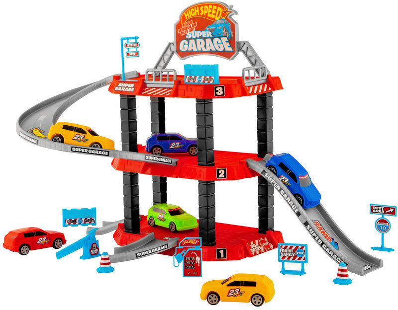 Паркинг Голям 3 Нива С Коли 47Х42Х5 --- BebeMama