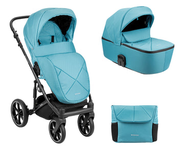 Комбинирана Количка 2В1 С Твърд Кош Amani Mint - Комбинирани Колички - Kikkaboo - BebeMama