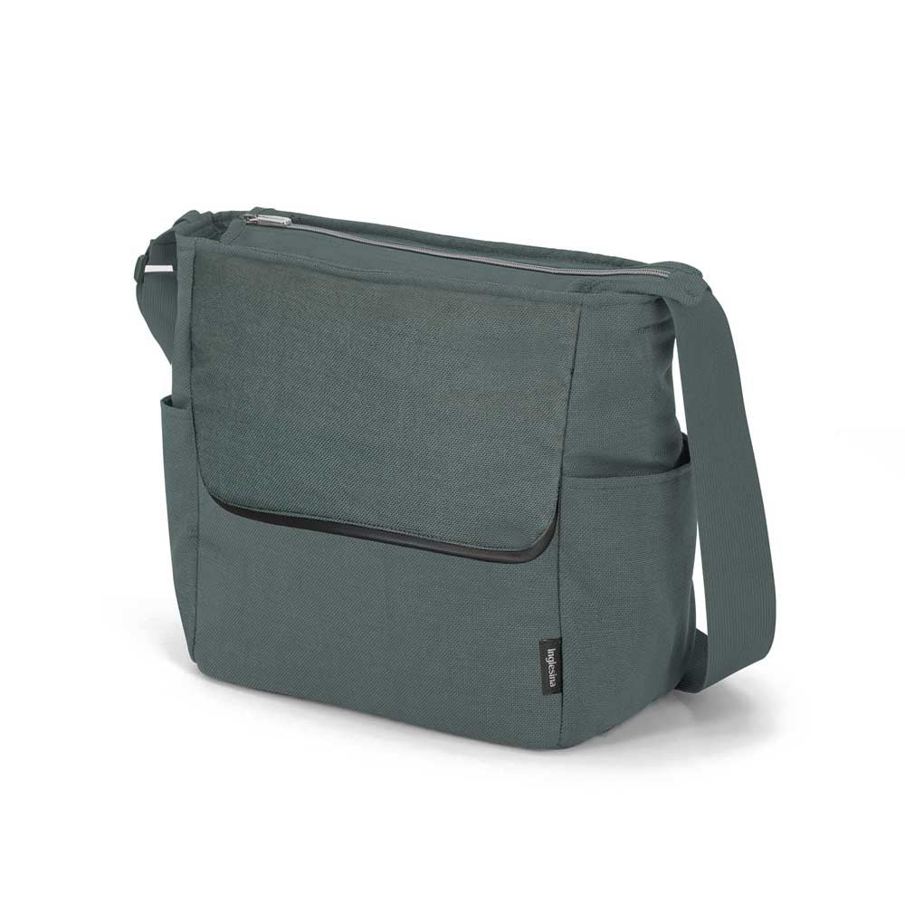 Чанта За Бебешка Количка Inglesina Day Bag Aptica - Emerald Зелен - Чанти И Раници - Inglesina - BebeMama