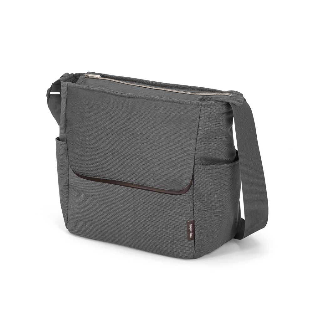 Чанта За Бебешка Количка Inglesina Day Bag Aptica - Velvet Grey - Чанти И Раници - Inglesina - BebeMama