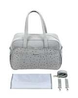 Чанта Chelsea Dots Grey --- BebeMama