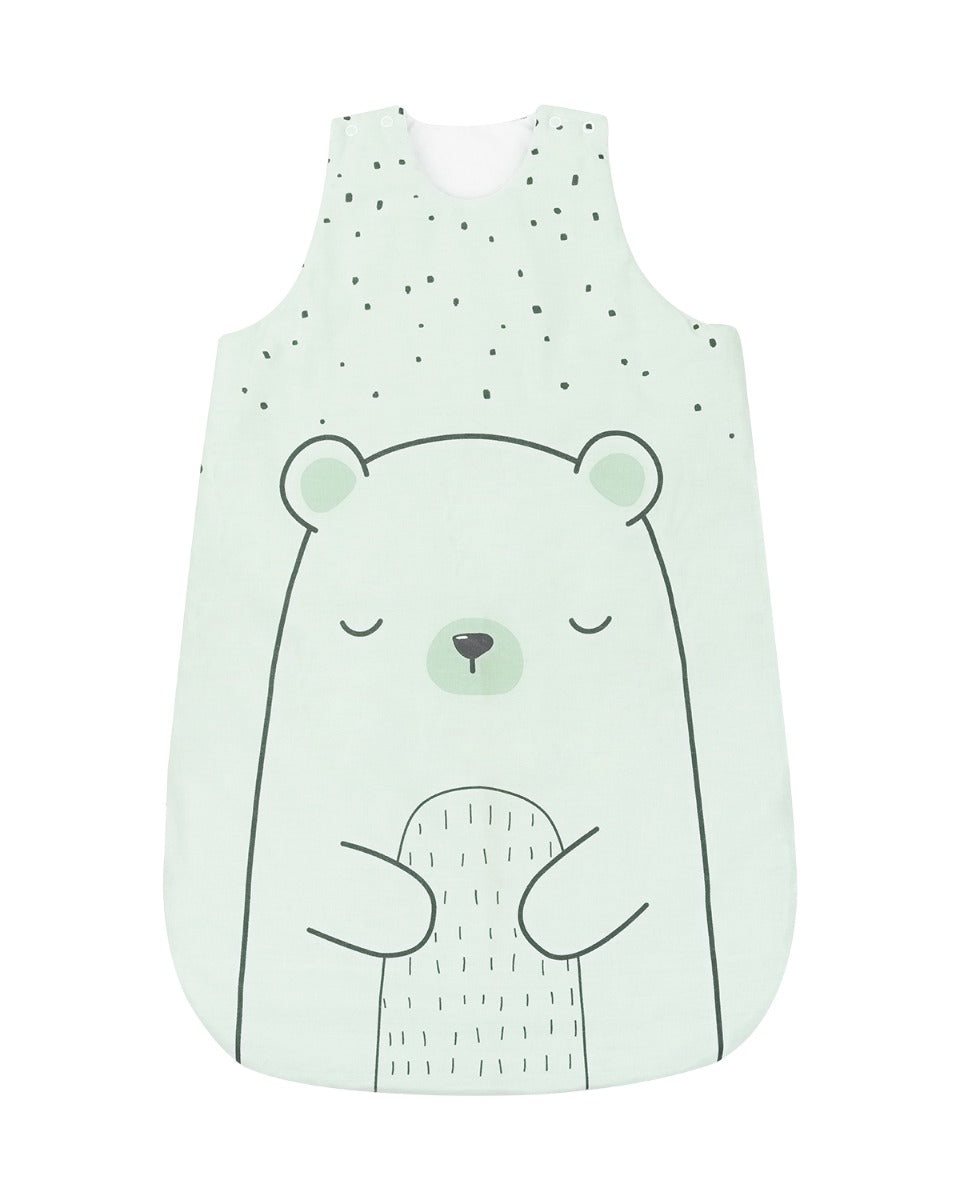 Спален Чувал 0-6 Месеца Bear With Me Mint - Спални Чувалчета - Kikkaboo - BebeMama