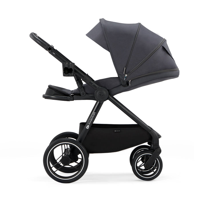 Бебешка Количка Kinderkraft Nea 2В1 Nea, Deep Grey -  -  - BebeMama