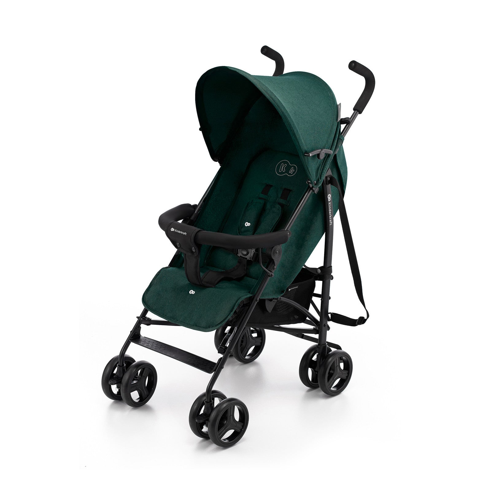 Бебешка Количка Kinderkraft Tik, Зелена - Летни Колички - KinderKraft - BebeMama