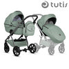 Бебешка Количка Tutis Uno5+, 2В1, 039 Sage - Комбинирани Колички - Tutis - BebeMama