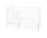 Бебешки Спален Комплект С Бродерия 3 Части Eu Style 70/140 Dream Big Pink --- BebeMama