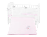 Бебешки Спален Комплект С Бродерия 6 Части 70/140 Dream Big Pink --- BebeMama