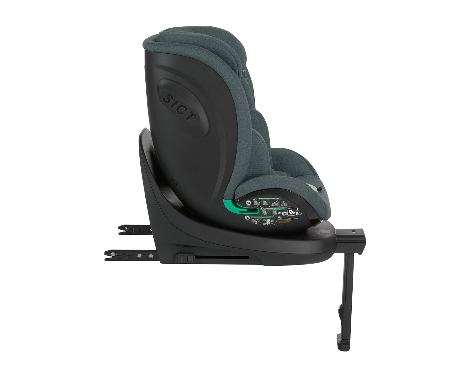 Стол За Кола 40-150 См I-Twist I-Size Army Зелен --- BebeMama