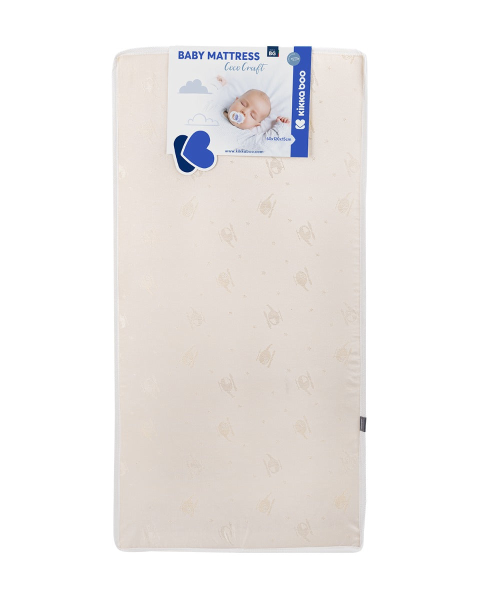 Матрак Cococraft 60X120X15См Helicopter Beige --- BebeMama