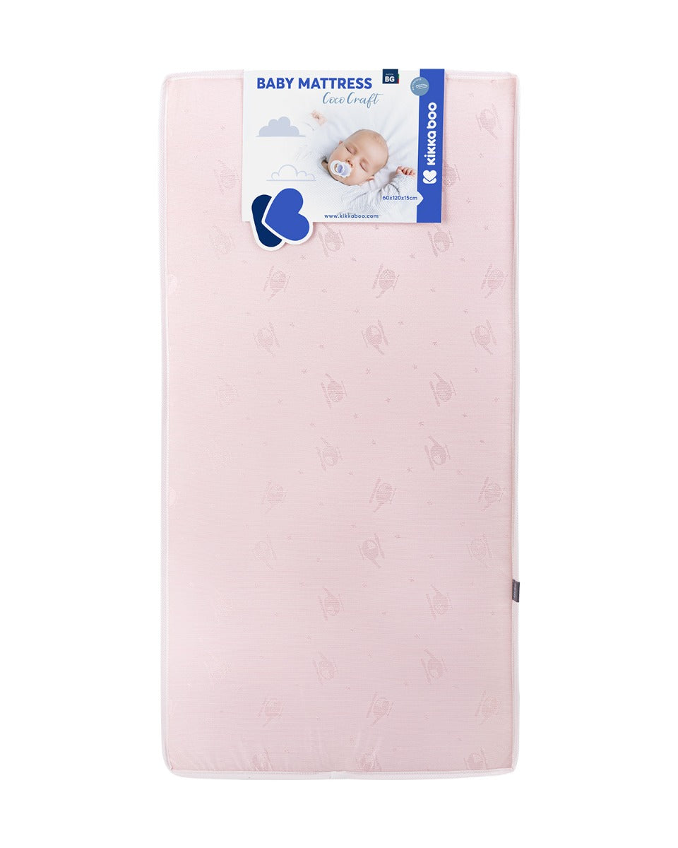 Матрак Cococraft 60X120X15См Helicopter Pink --- BebeMama