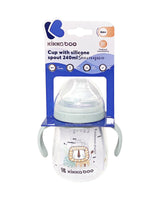 Чаша Със Силиконов Накрайник 240Мл Savanna Mint --- BebeMama