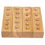 Дървени цилиндри - Образователни Игри - Smartbaby - BebeMama