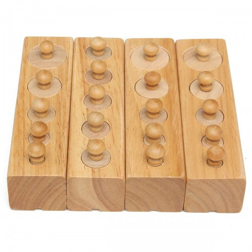 Дървени цилиндри - Образователни Игри - Smartbaby - BebeMama