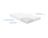 Матрак Daydream 60X120X10См Stars Beige --- BebeMama