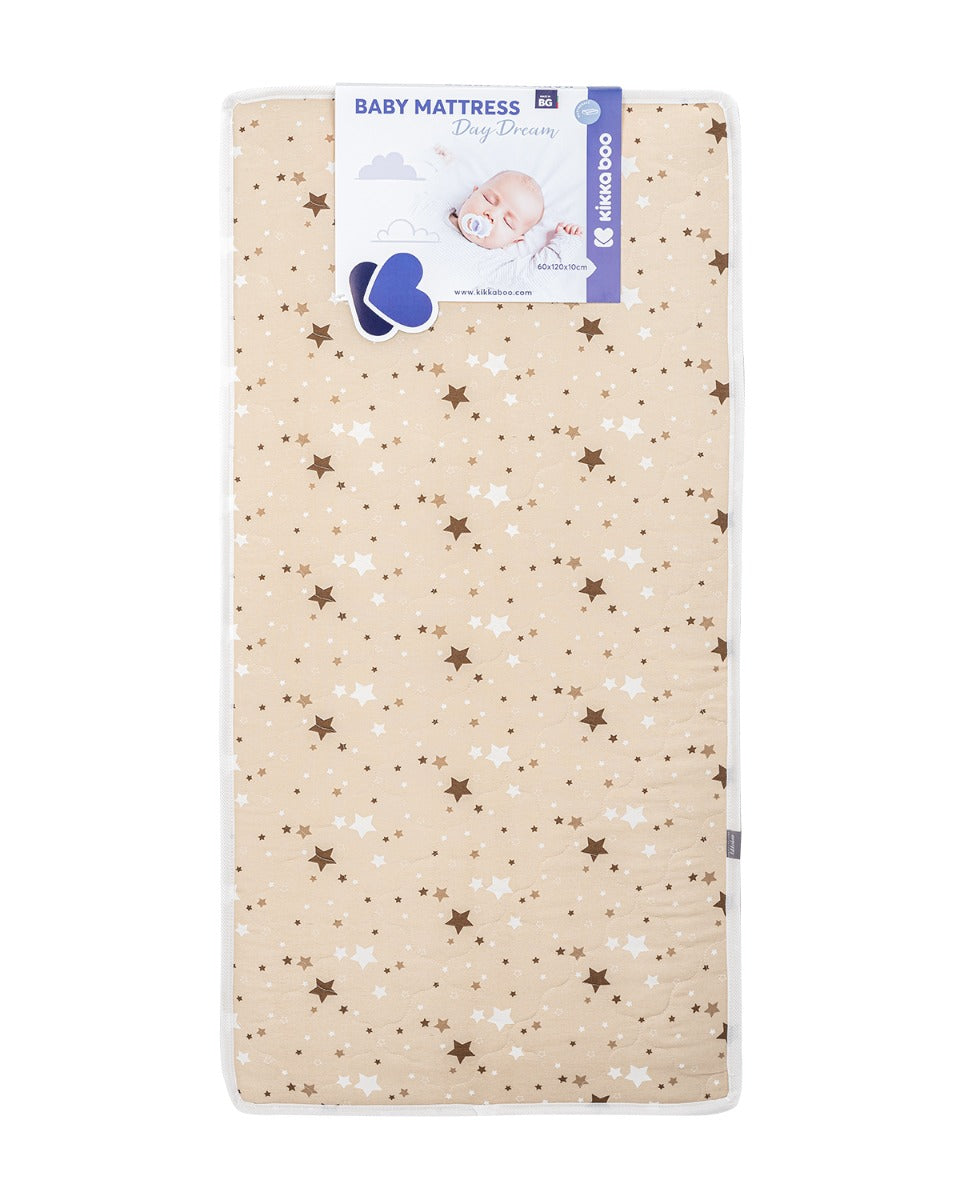 Матрак Daydream 60X120X10См Stars Beige --- BebeMama