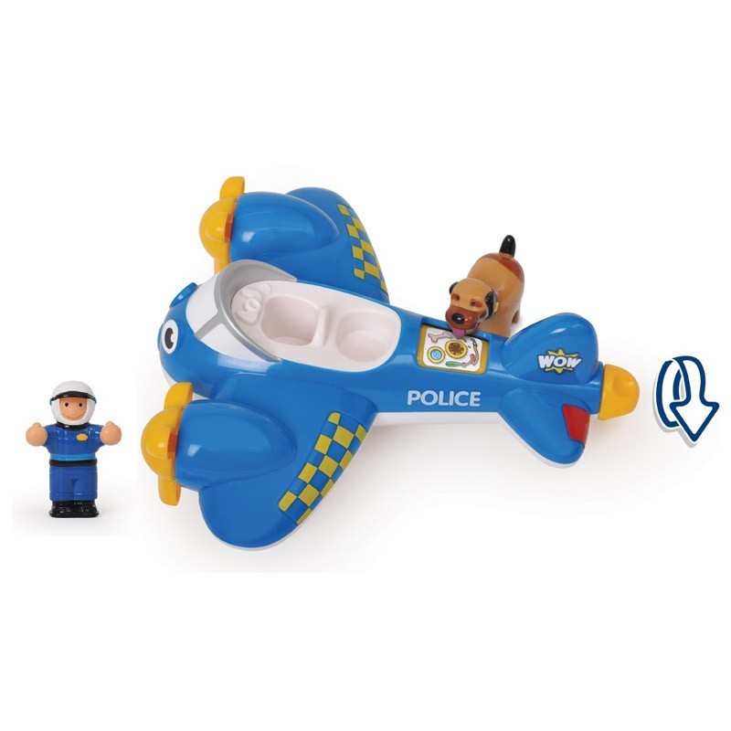 Детска Играчка - Полицейски Самолет Пийт --- BebeMama