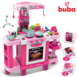 Детска кухня с реакция при докосване Buba 008-938 Розова --- BebeMama