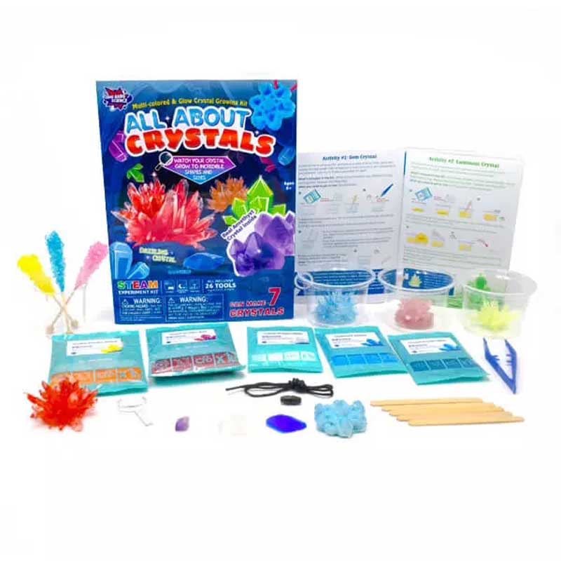 Детска Образователна Игра - Светът На Кристалите - Образователни Игри - Big Bang Science - BebeMama