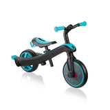 Детска Триколка 4 В 1, Globber Trike Explorer Синьо-Зелена --- BebeMama