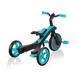 Детска Триколка 4 В 1, Globber Trike Explorer Синьо-Зелена --- BebeMama