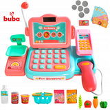 Детски Касов Апарат С Аксесоари Buba Fun Shopping 888G, Розов - Професии За Малки И Големи - Buba - BebeMama
