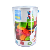 Детски Конструктор Seek`O, 60 Части - Строители, Мозайки И Конструктори - Seek'O Blocks - BebeMama