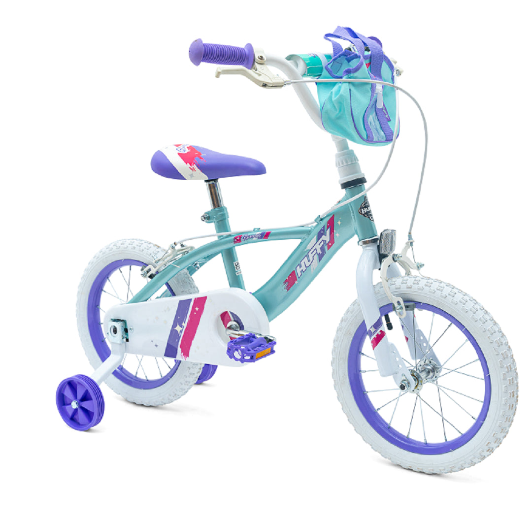 Детски Велосипед Huffy 14" Glimmer, Синьо-Лилав - Велосипеди - Huffy - BebeMama