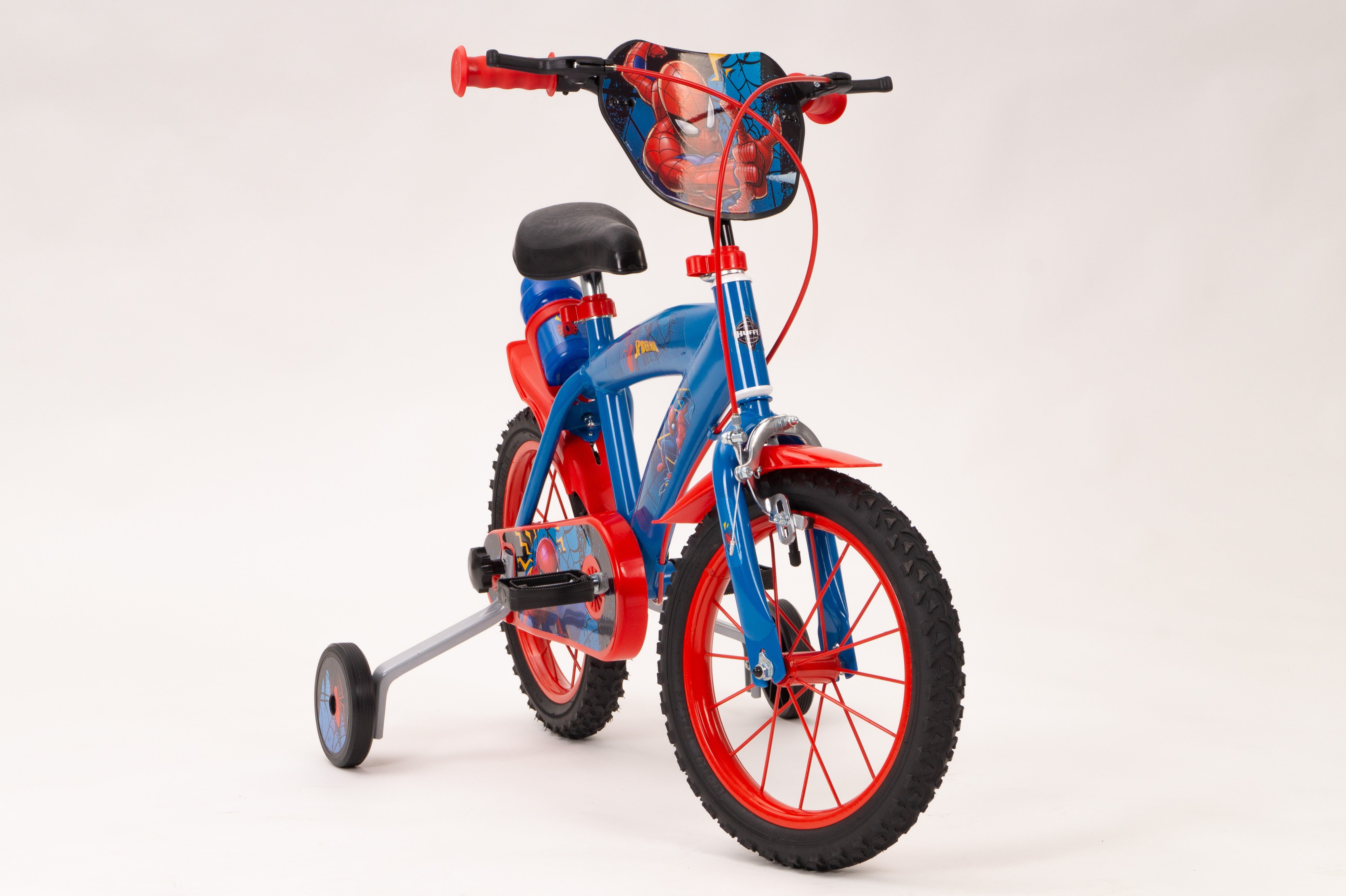Детски Велосипед Huffy 14", Spiderman, Син --- BebeMama