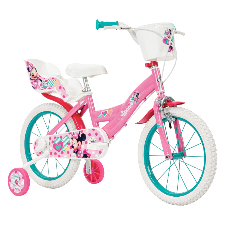Детски Велосипед Huffy 16", Minnie, Розов - Велосипеди - Huffy - BebeMama
