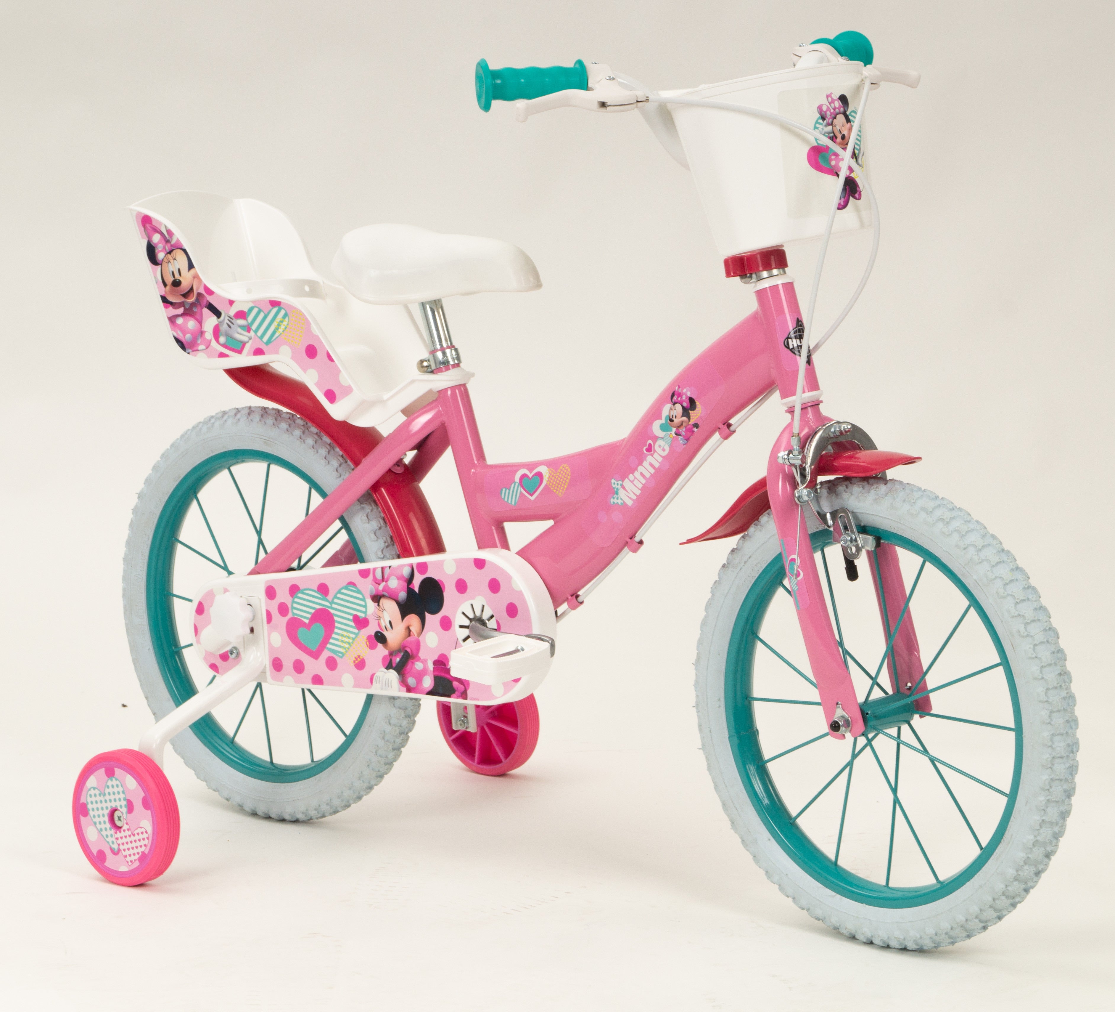 Детски Велосипед Huffy 16", Minnie, Розов --- BebeMama