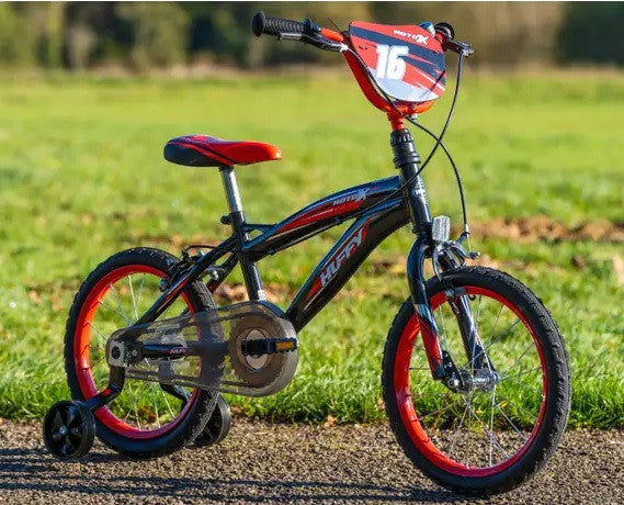 Детски Велосипед Huffy 16", Moto X , Червен --- BebeMama