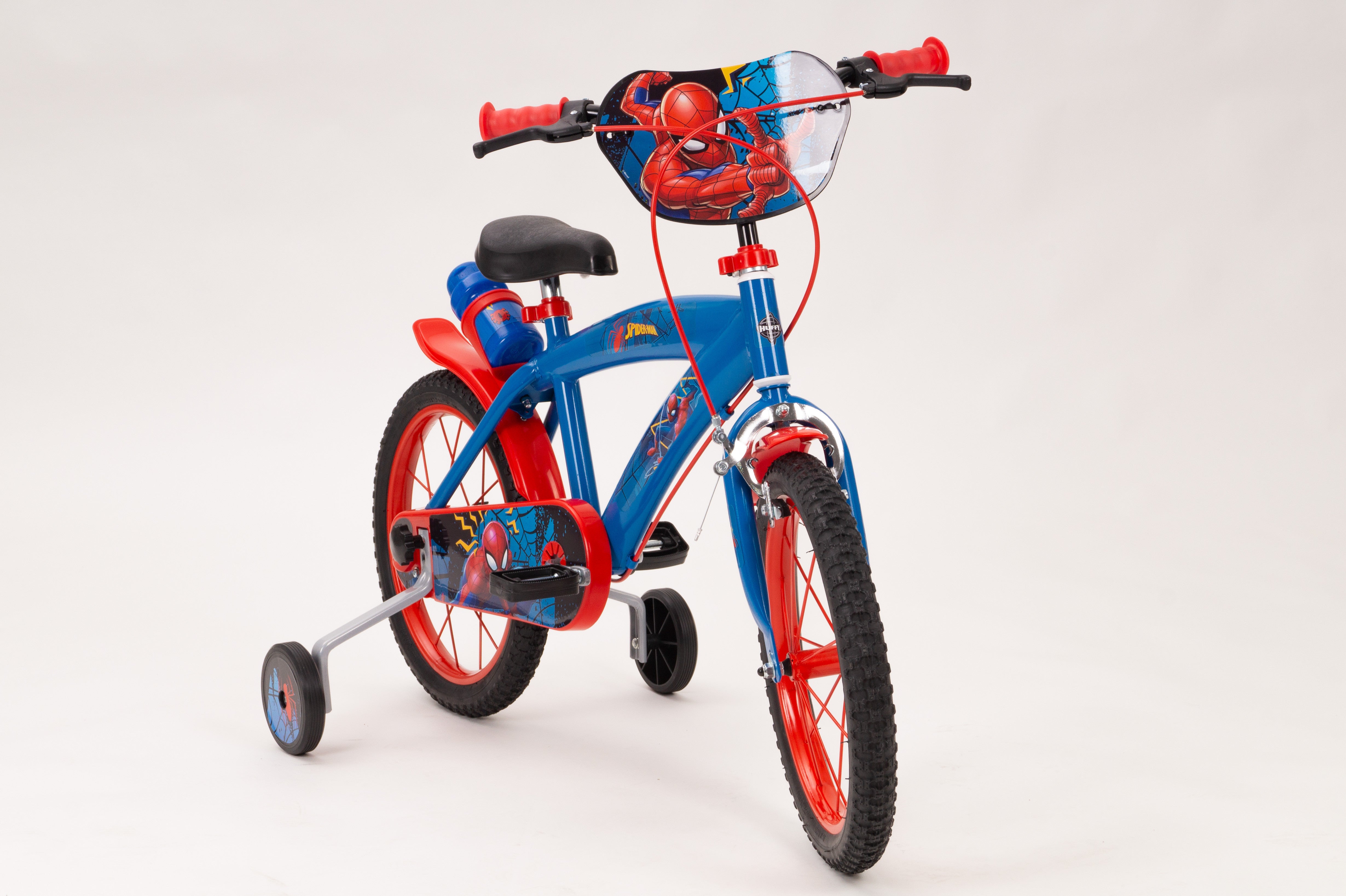 Детски Велосипед Huffy 16", Spiderman, Син --- BebeMama