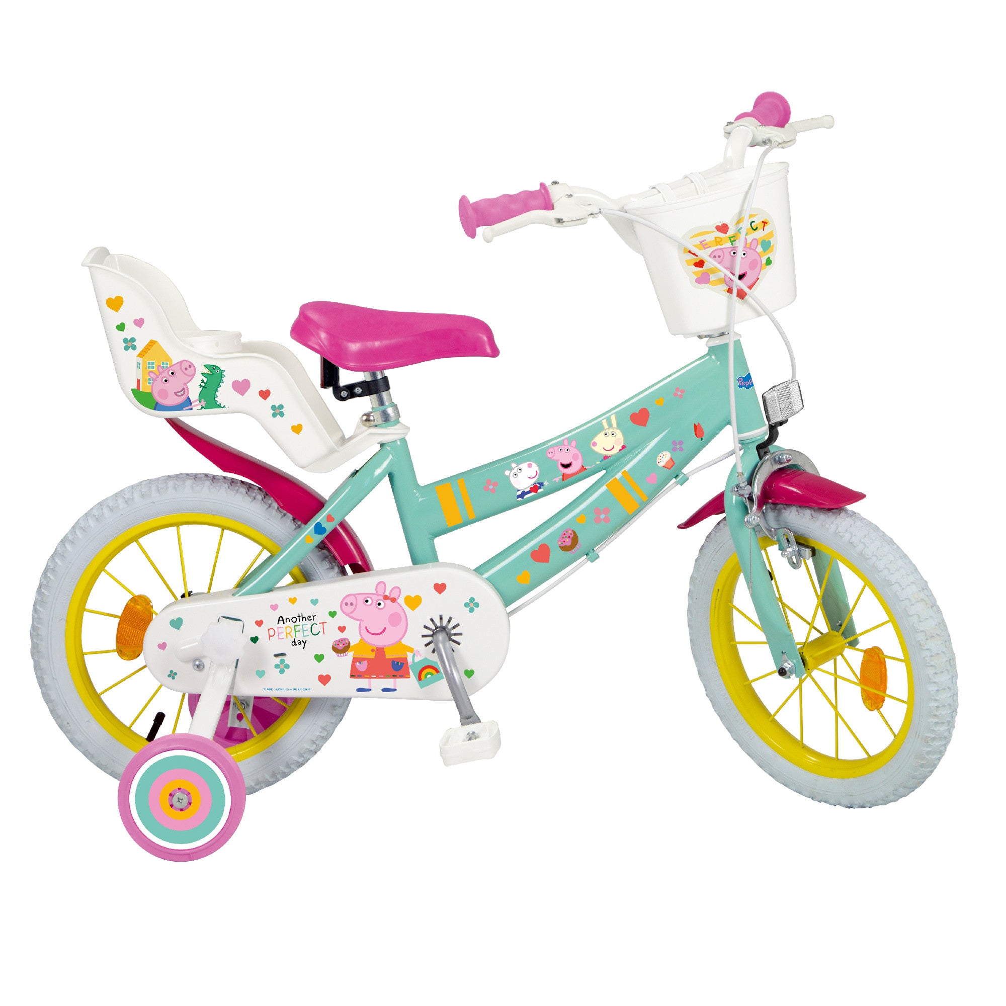 Детски велосипед Toimsa 16", Peppa Pig 1698 - Велосипеди - Toimsa - BebeMama