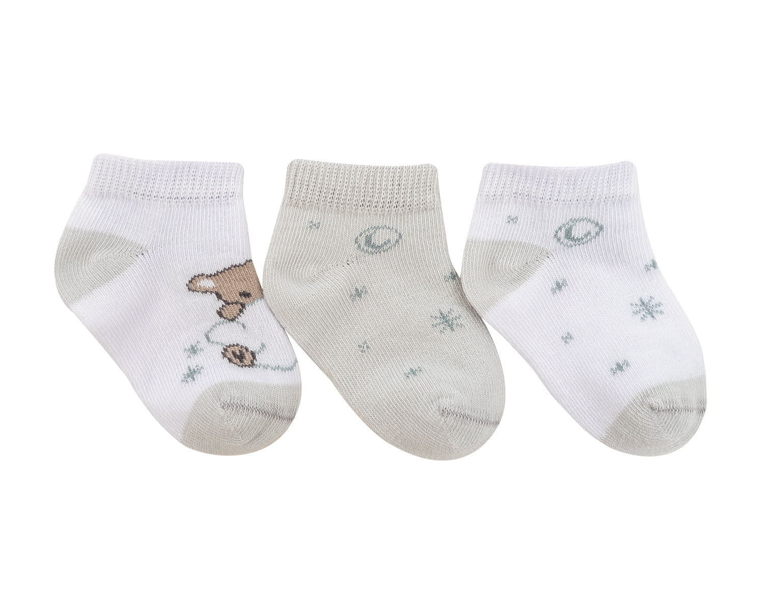Бебешки летни чорапи Dream Big Beige 2-3г --- BebeMama