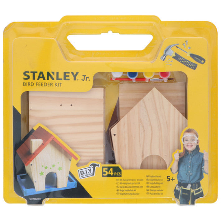 Дървена Хранилка За Птички За Сглобяване Stanley --- BebeMama