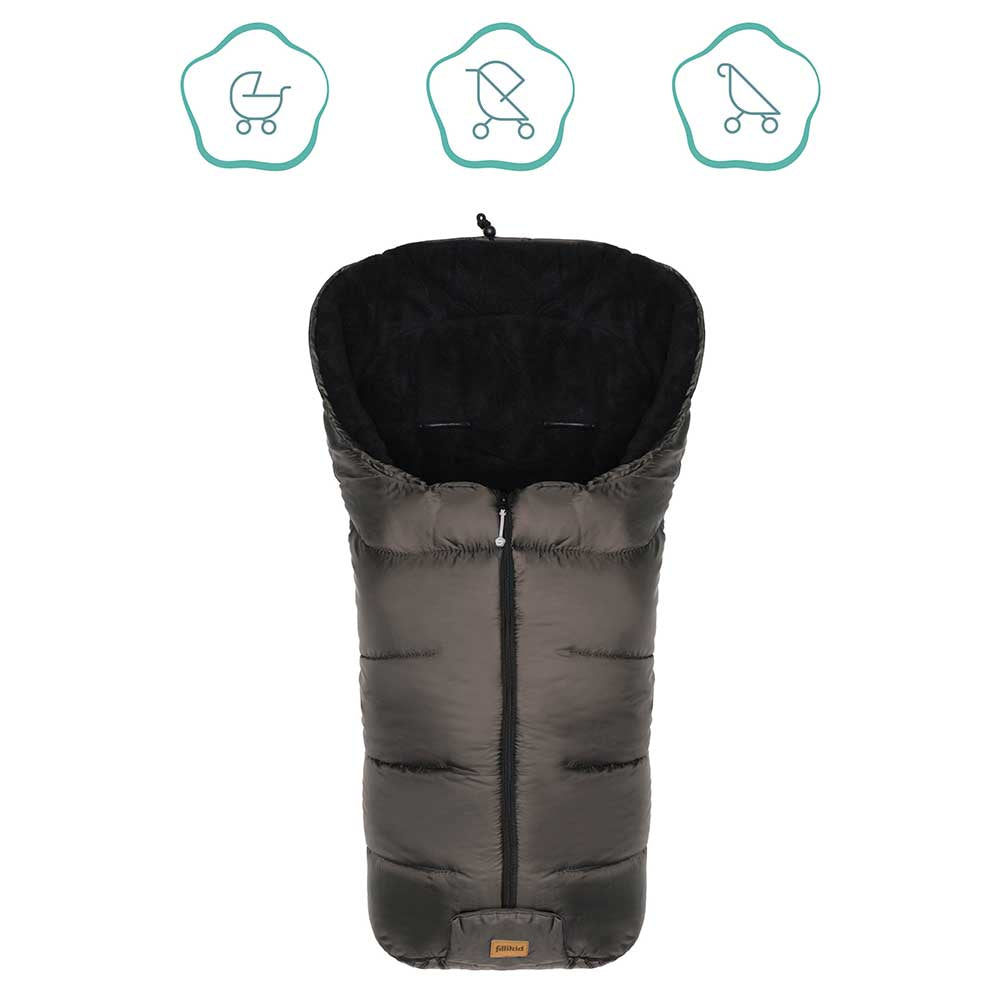 Зимно Чувалче За Детска Количка Fillikid Eco Big - Grey --- BebeMama