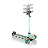 Електрическа Тротинетка Със Светещи Колела Globber E-Motion 4 Plus За Деца Над 6 Години - Ментово Зелена --- BebeMama