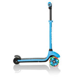 Електрическа Тротинетка Със Светещи Колела Globber E-Motion 4 Plus За Деца Над 6 Години - Светло Синя --- BebeMama